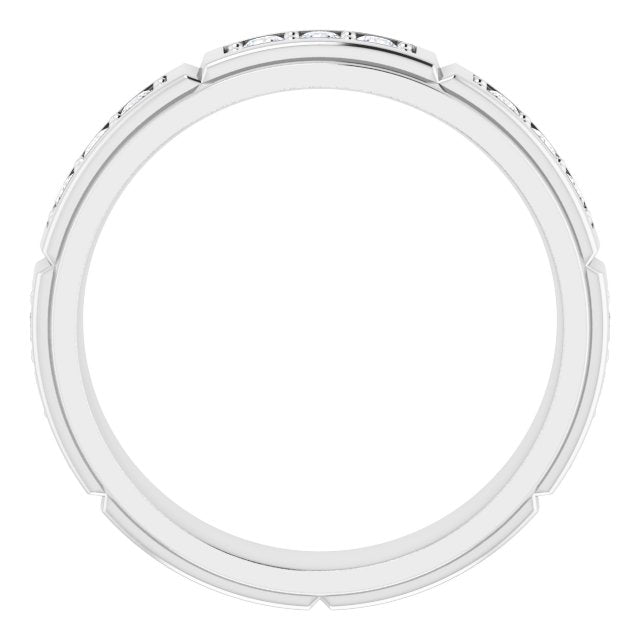 1 CTW Natural Diamond Band, 5.65 mm