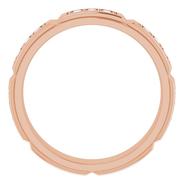 5/8 CTW Natural Diamond Band, 5.4 mm