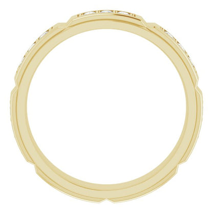 5/8 CTW Natural Diamond Band, 5.4 mm