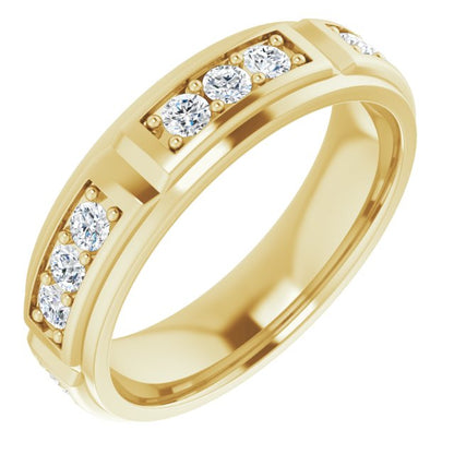 1 CTW Natural Diamond Band, 5.65 mm
