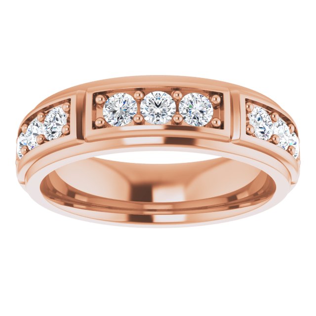 1 3/4 CTW Natural Diamond Band, 6.4 mm