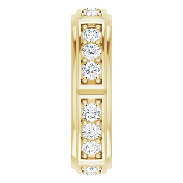 1 3/4 CTW Natural Diamond Band, 6.4 mm
