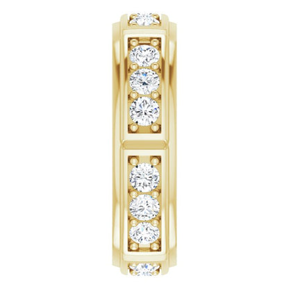 1 3/4 CTW Natural Diamond Band, 6.4 mm