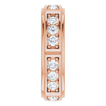 1 3/4 CTW Natural Diamond Band, 6.4 mm