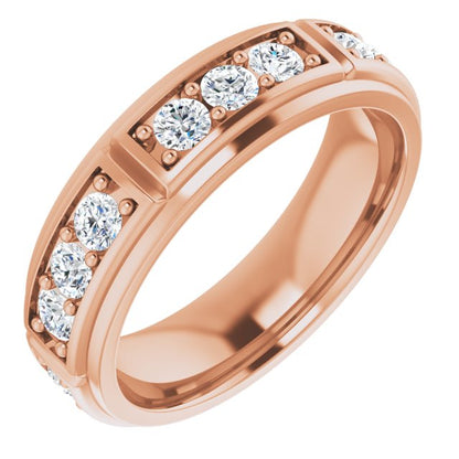 1 3/4 CTW Natural Diamond Band, 6.4 mm