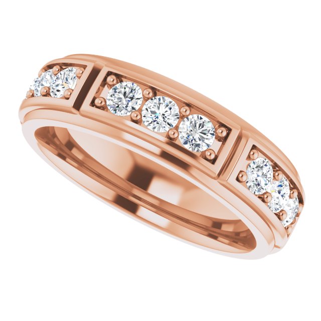 1 3/4 CTW Natural Diamond Band, 6.4 mm