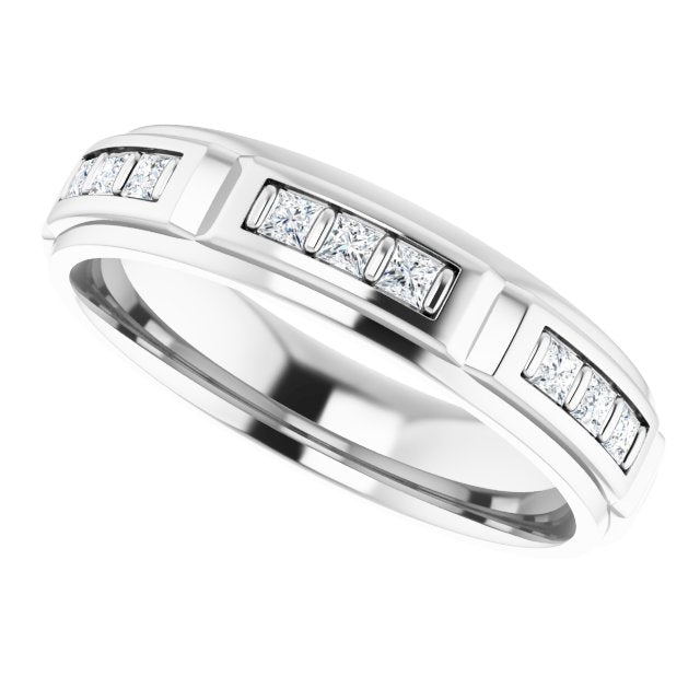 1 3/4 CTW Natural Diamond Band, 6.4 mm