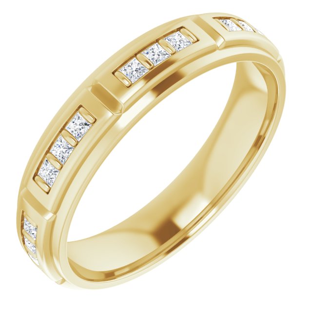 1/2 CTW Natural Diamond Band, 5.15 mm