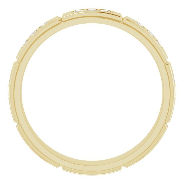 1/2 CTW Natural Diamond Band, 5.15 mm