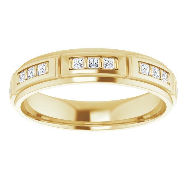 1/2 CTW Natural Diamond Band, 5.15 mm