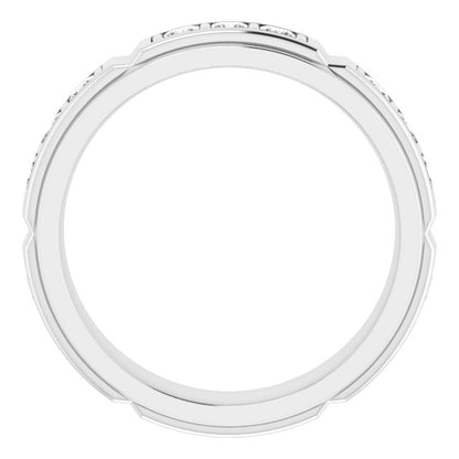 1 3/4 CTW Natural Diamond Band, 6.4 mm
