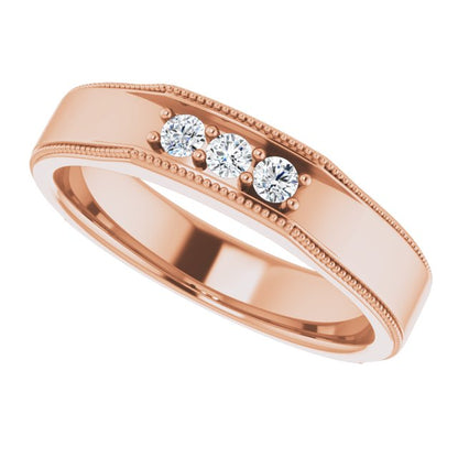 1/5 CTW Natural Diamond Band, 5 mm