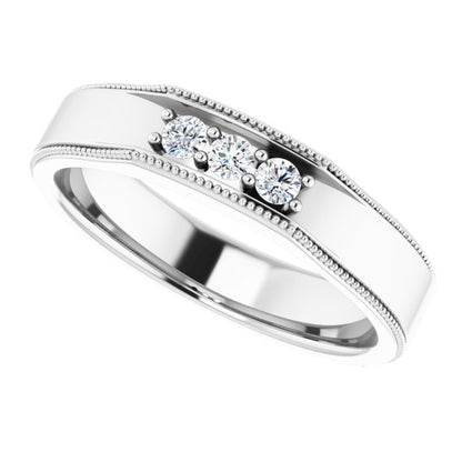 1/5 CTW Natural Diamond Band, 5 mm