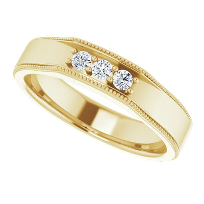 1/5 CTW Natural Diamond Band, 5 mm