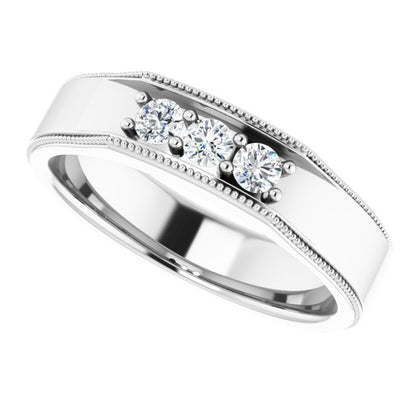 1/3 CTW Natural Diamond Band, 5.5 mm