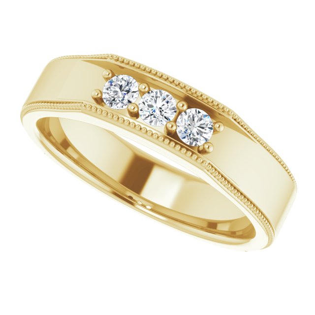 1/3 CTW Natural Diamond Band, 5.5 mm