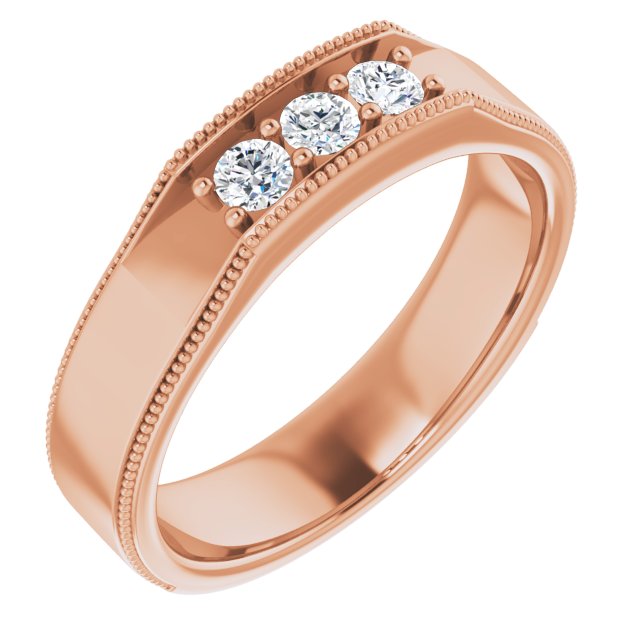 1/3 CTW Natural Diamond Band, 5.5 mm