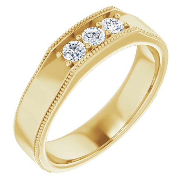 1/3 CTW Natural Diamond Band, 5.5 mm