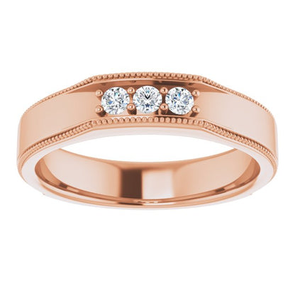 1/5 CTW Natural Diamond Band, 5 mm