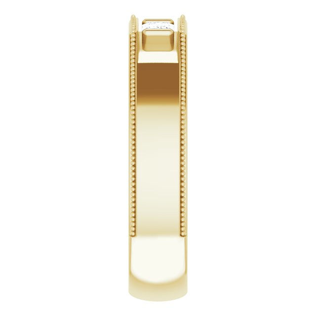 1/2 CTW Natural Diamond Band, 6 mm