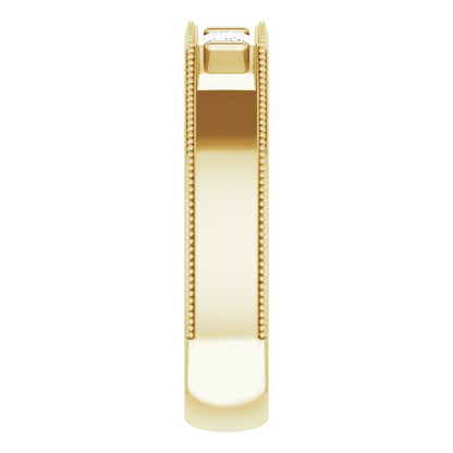 1/2 CTW Natural Diamond Band, 6 mm