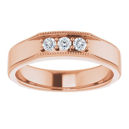 1/4 CTW Natural Diamond Band, 5.25 mm