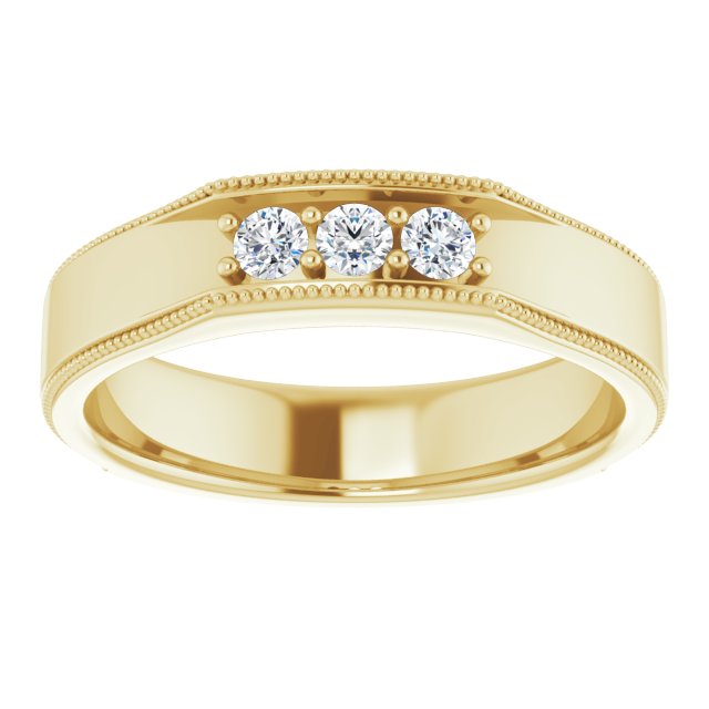 1/4 CTW Natural Diamond Band, 5.25 mm