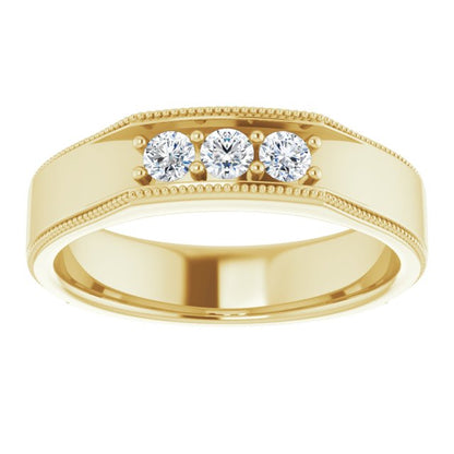 1/3 CTW Natural Diamond Band, 5.5 mm