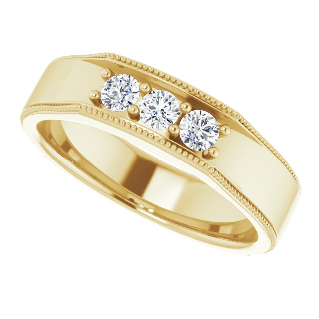 1/3 CTW Natural Diamond Band, 5.5 mm