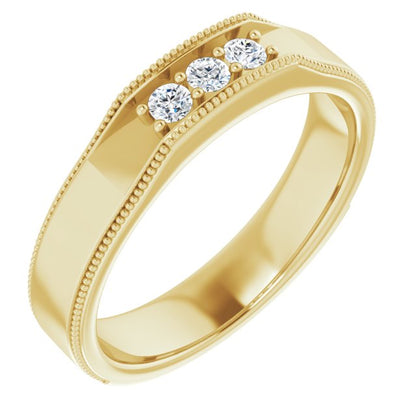 1/5 CTW Natural Diamond Band, 5 mm
