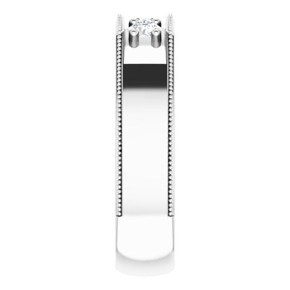 1/2 CTW Natural Diamond Band, 6 mm