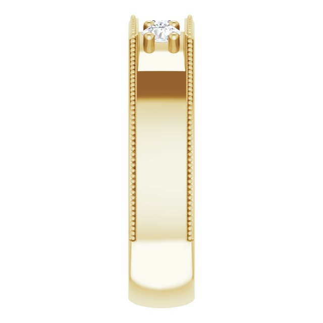 1/2 CTW Natural Diamond Band, 6 mm
