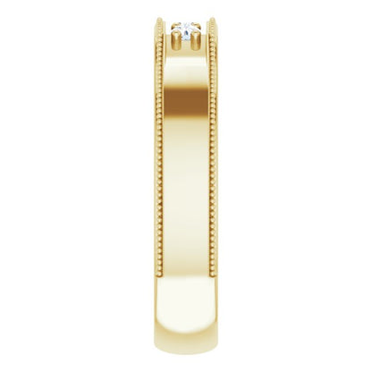 1/5 CTW Natural Diamond Band, 5 mm