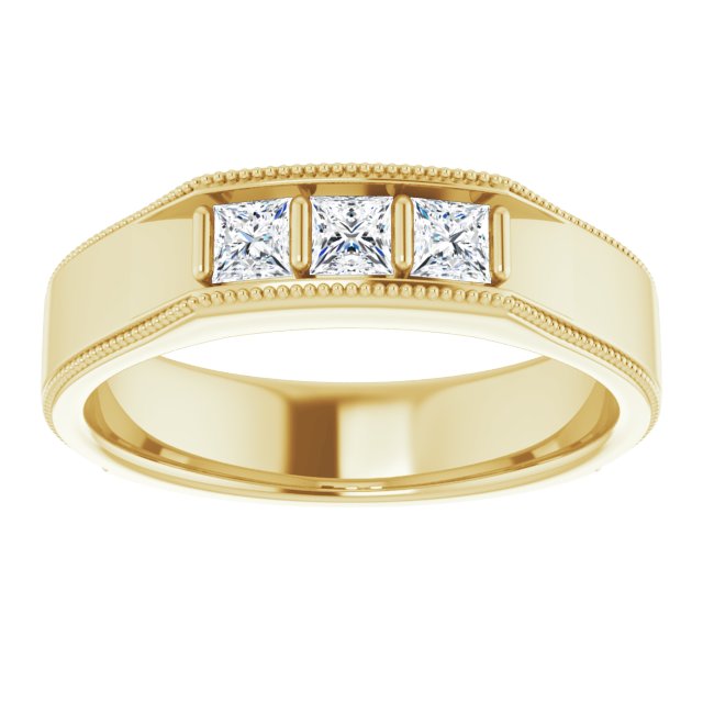 1/2 CTW Natural Diamond Band, 6 mm