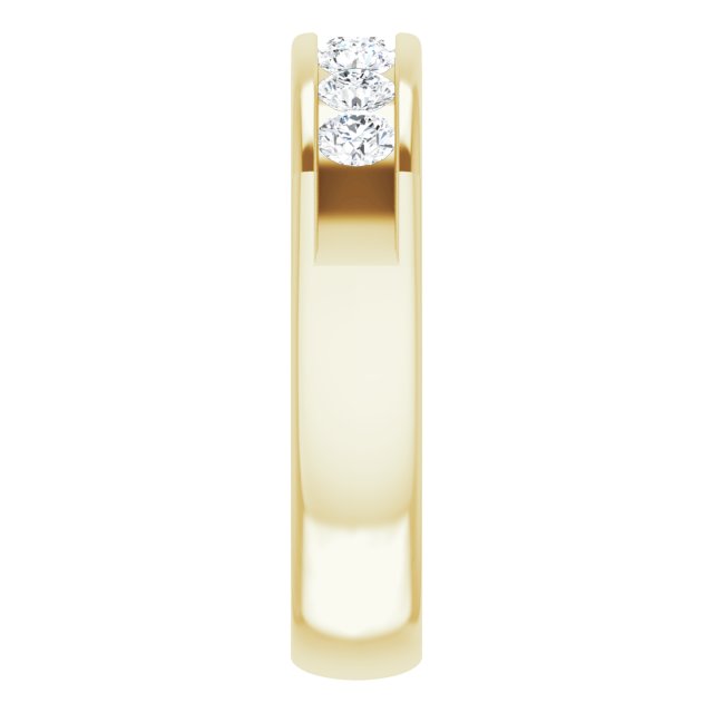 7/8 CTW Natural Diamond Band, 5.3 mm
