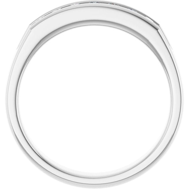 3/8 CTW Natural Diamond Band, 4.6 mm