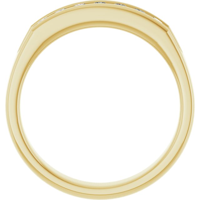 3/8 CTW Natural Diamond Band, 4.6 mm
