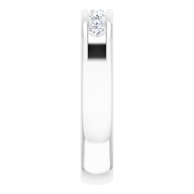 1/2 CTW Natural Diamond Band, 4.85 mm