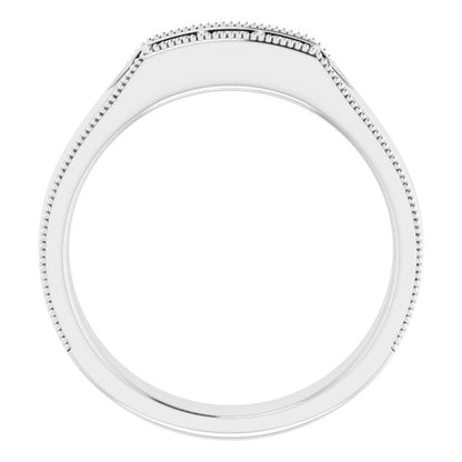 1/2 CTW Natural Diamond Band, 6 mm