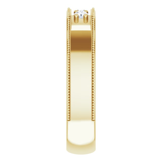 1/4 CTW Natural Diamond Band, 5.25 mm
