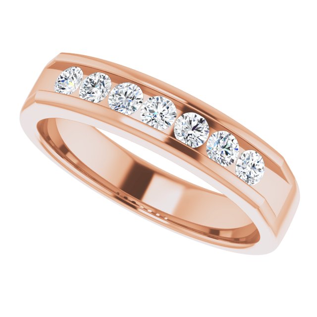 1/2 CTW Natural Diamond Band, 4.85 mm