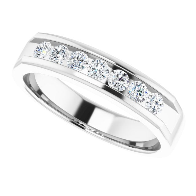 1/2 CTW Natural Diamond Band, 4.85 mm