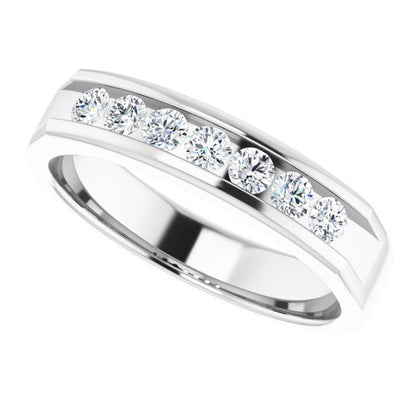 1/2 CTW Natural Diamond Band, 4.85 mm