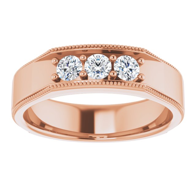 1/2 CTW Natural Diamond Band, 6 mm
