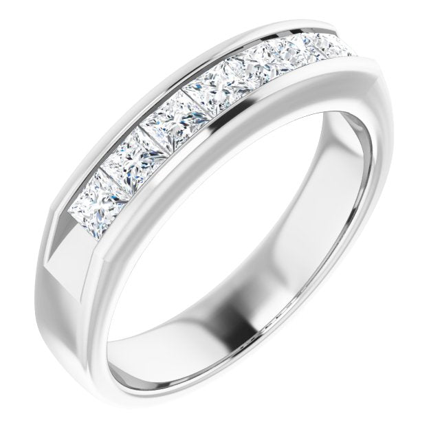 1 1/8 CTW Natural Diamond Band, 5.1 mm