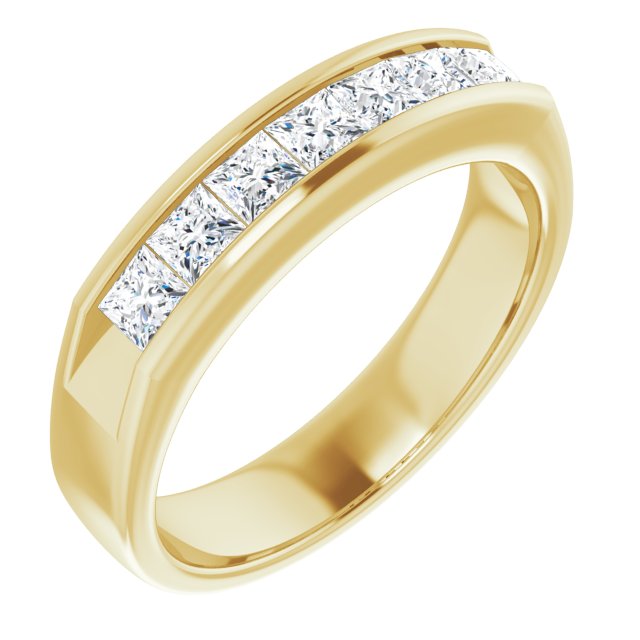 1 1/8 CTW Natural Diamond Band, 5.1 mm