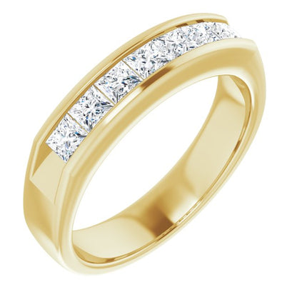 1 1/8 CTW Natural Diamond Band, 5.1 mm