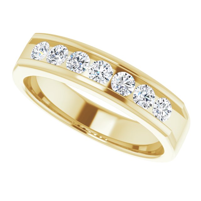 3/4 CTW Natural Diamond Band, 5.1 mm