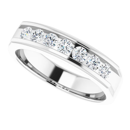 3/4 CTW Natural Diamond Band, 5.1 mm