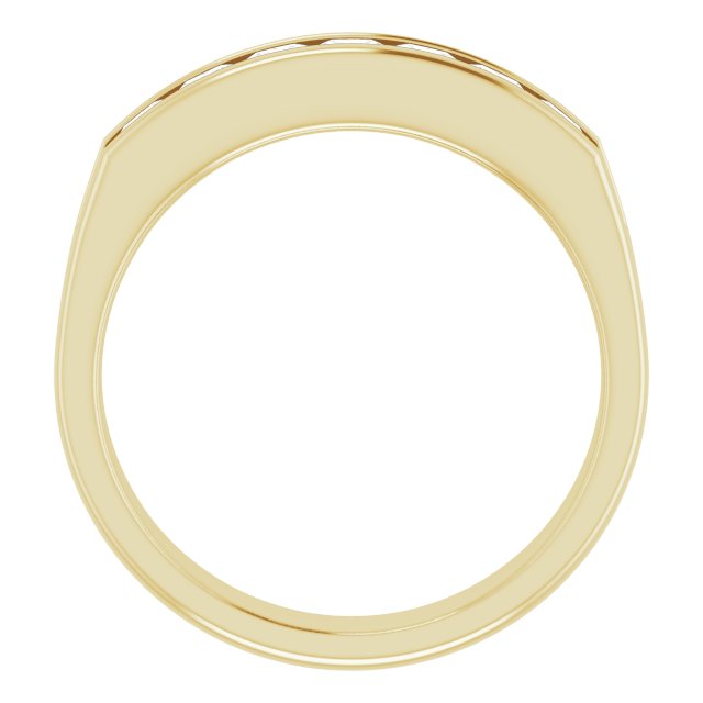 1 1/8 CTW Natural Diamond Band, 5.1 mm